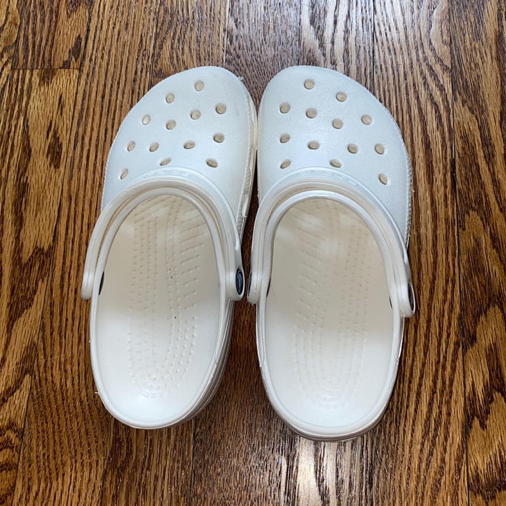 White crocs